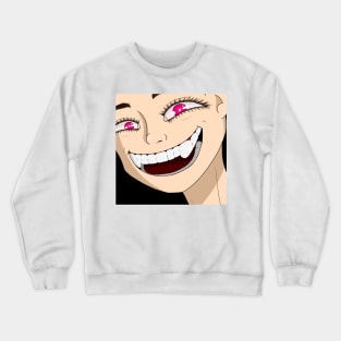 Creepy girl Crewneck Sweatshirt